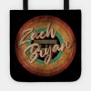 Zach Bryan Vintage Circle Art Tote Official Zach Bryan Merch