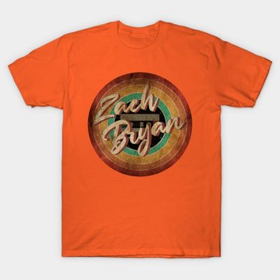 Zach Bryan Vintage Circle Art T-Shirt Official Zach Bryan Merch