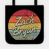 Zach Bryan Retro 70S Style Sunset Tote Official Zach Bryan Merch