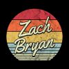 Zach Bryan Retro 70S Style Sunset Pin Official Zach Bryan Merch