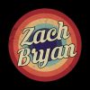 Zach Bryan Retro Circle Vintage Throw Pillow Official Zach Bryan Merch