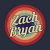 Zach Bryan Retro Circle Vintage T-Shirt Official Zach Bryan Merch