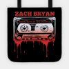 Zach Bryan Tape Music Tote Official Zach Bryan Merch