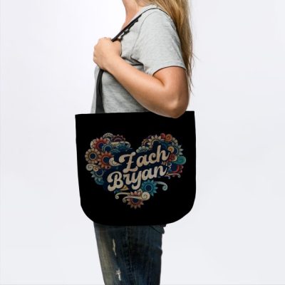 Zach Bryan Vignette Vintage Color Tote Official Zach Bryan Merch