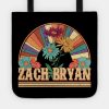 Zach Flowers Name Bryan Personalized Gifts Retro S Tote Official Zach Bryan Merch