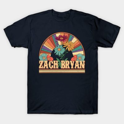 Zach Flowers Name Bryan Personalized Gifts Retro S T-Shirt Official Zach Bryan Merch