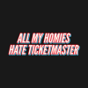 Zach Bryan All My Homies Hate Ticketmaster T-Shirt Official Zach Bryan Merch