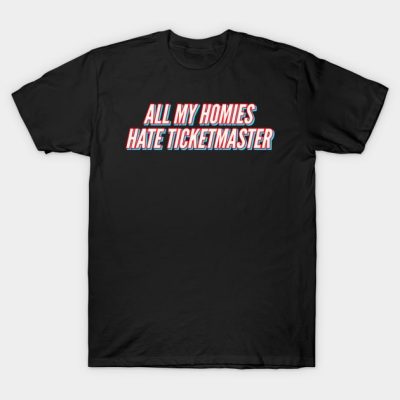 Zach Bryan All My Homies Hate Ticketmaster T-Shirt Official Zach Bryan Merch