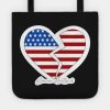 American Heartbreak Zach Bryan Tote Official Zach Bryan Merch