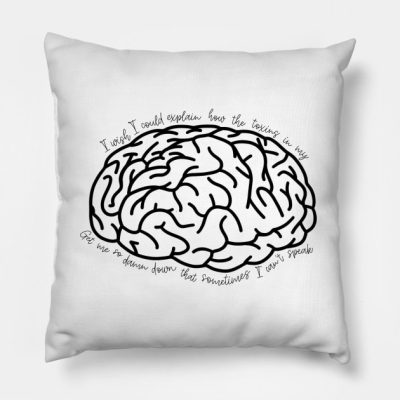 Leaving Zach Bryan Throw Pillow Official Zach Bryan Merch