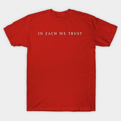 Zach Bryan In Zach We Trust T-Shirt Official Zach Bryan Merch