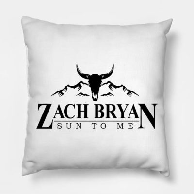 Zach Bryan Sun To Me Throw Pillow Official Zach Bryan Merch