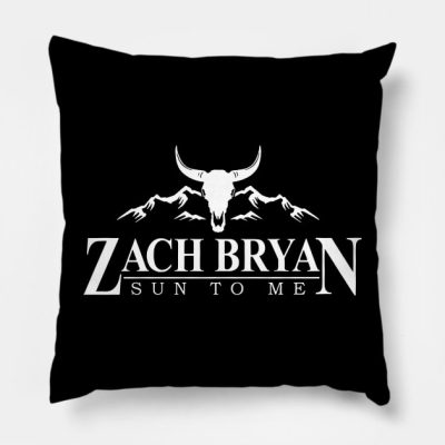 Zach Bryan Sun To Me Throw Pillow Official Zach Bryan Merch