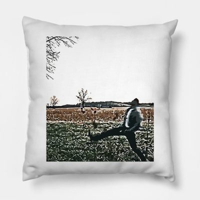 Zach Farm Throw Pillow Official Zach Bryan Merch