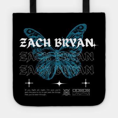 Zach Bryan Butterfly Tote Official Zach Bryan Merch