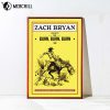 Burn Burn Burn Tour 2023 Zach Bryan Poster Gifts for Country Music Lovers 2 - Zach Bryan Merch