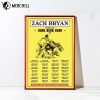 Burn Burn Burn Tour Zach Bryan Poster Gifts for Country Music Lovers - Zach Bryan Merch