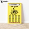 Burn Burn Burn Tour Zach Bryan Poster Gifts for Country Music Lovers 2 - Zach Bryan Merch