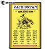 Burn Burn Burn Tour Zach Bryan Poster Gifts for Country Music Lovers 3 - Zach Bryan Merch