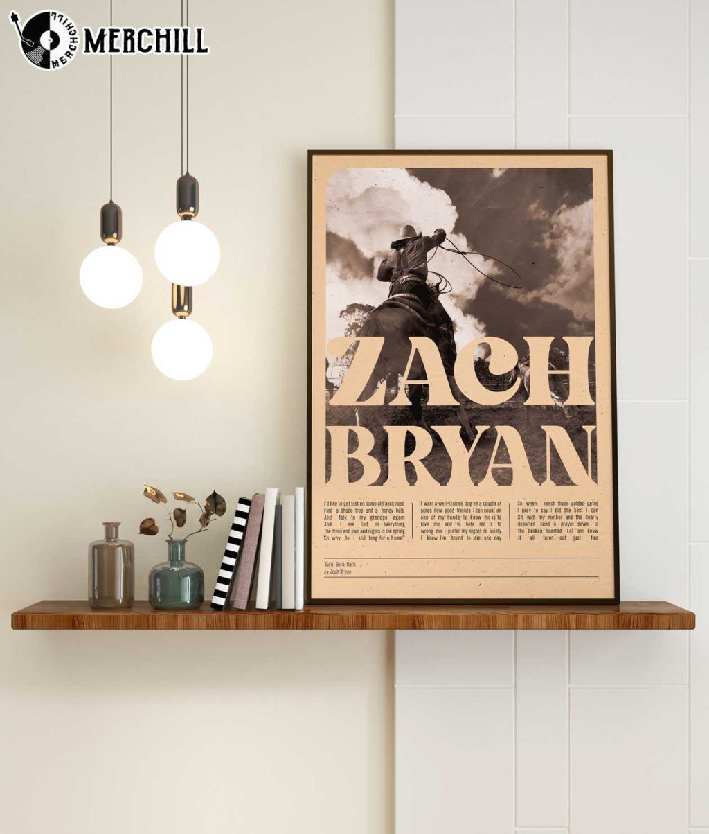 Quiet Heavy Dreams Zach Bryan Poster Gift for Fans 3 - Zach Bryan Merch