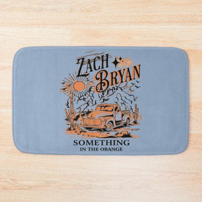 Something In The Orange Zach Bryan Bath Mat Official Zach Bryan Merch