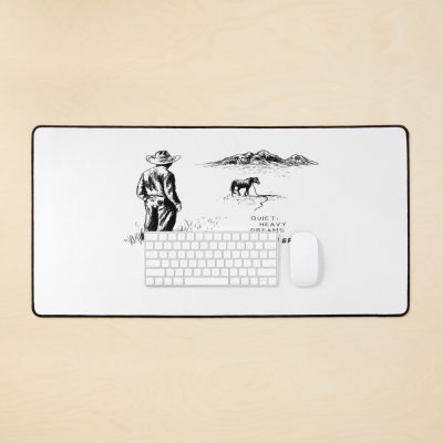 Zach Bryan Quiet Mouse Pad Official Zach Bryan Merch