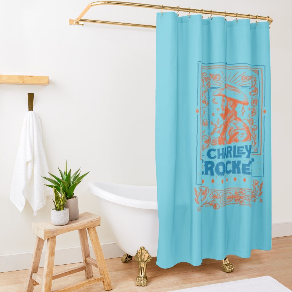 Charley Crockett Shower Curtain Official Zach Bryan Merch